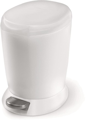 Simplehuman Simplehuman Pedalbøtte 6 L Hvit Plast (Pose B)