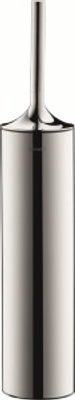 Duravit Starck T 80x80mm  Toalettbørste, krom, gulvstående