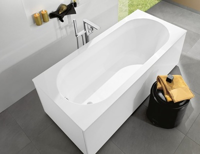 Villeroy & Boch Oberon Rektangulært badekar for innbygging Quaryl® 1800 x 800 mm