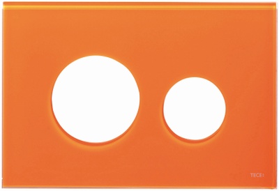 Tece TECEloop glassplate oransje