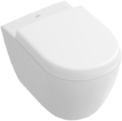 Villeroy & Boch Subway 2.0 Toalettskål for veggmontering, 480x355 mm, direct flush, Compact