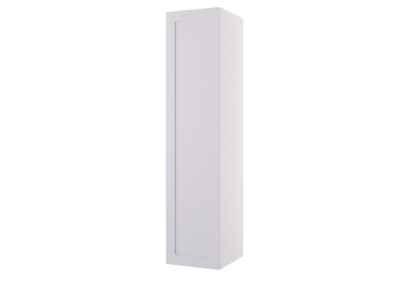 LinnBad  Guro Kvit Matt  Høgskap 40 Cm M/Skuffer   H 