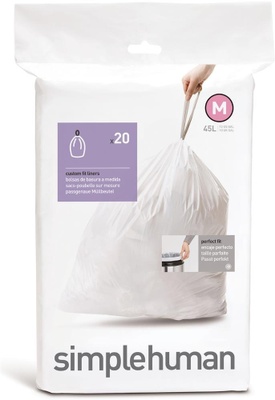Simplehuman Simplehuman Avfallspose, 20 Stk Pr Rull