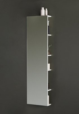 Hafa Speil I Helfigur Med Oppbevaring Store Hvit 400