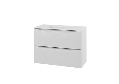 LinnBad  Mari Smal Kvit Hg Servantskap 80 Cm 