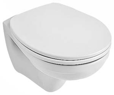 Villeroy & Boch Omnia Toalettskål for veggmontering, 490x350 mm, Compact