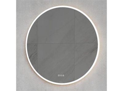 VikingBad Speil ODA 80 Ø 80x3,5cm led-lys