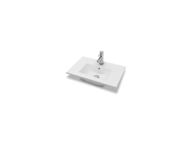 VikingBad Servant ADA 60 slim 61x39x1,8cm porselen hvit 