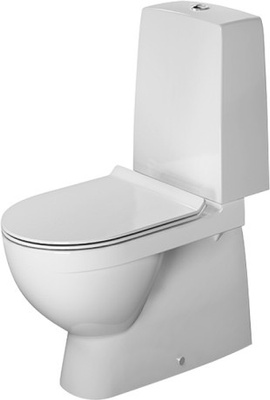 Duravit DuraStyle 655X360 mm toalett gulvstående, nordisk modell