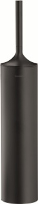 Duravit Starck T 80x80mm Toalettbørste, svart matt Gulvstående