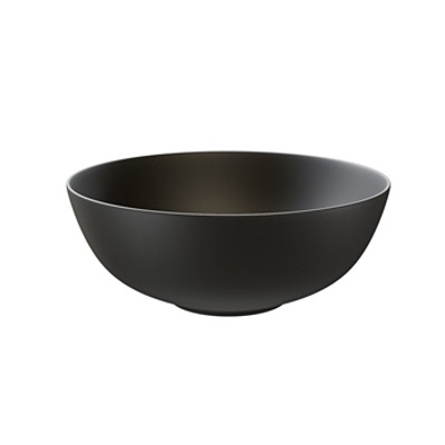 VikingBad Bollservant MINA Ø38x15cm porselen sort matt