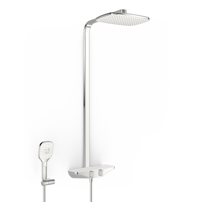 Oras Esteta rainshower 7590-11 Termostat dusjsystem. Hvit