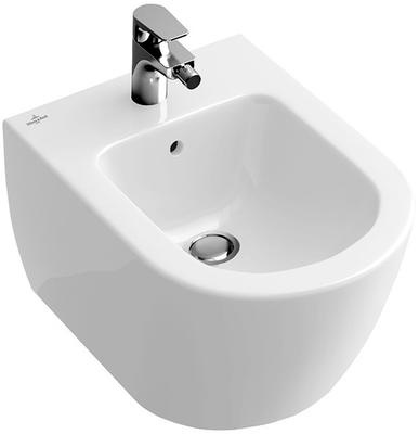 Villeroy & Boch Subway 2.0 Bidé for veggmontering, 560x370 mm