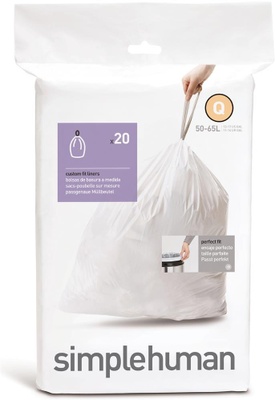 Simplehuman Simplehuman Avfallspose Q, 20 Stk Pr Rull