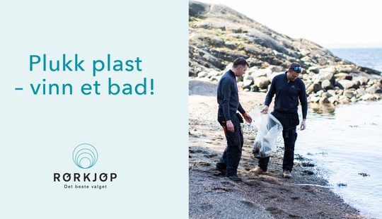 Og vinneren av "Plukk plast Vinn et bad" er...